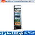 Fan Cooling Commercial Upright Refrigerator Showcase